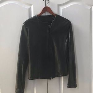 Browns 100% Leather Jacket L